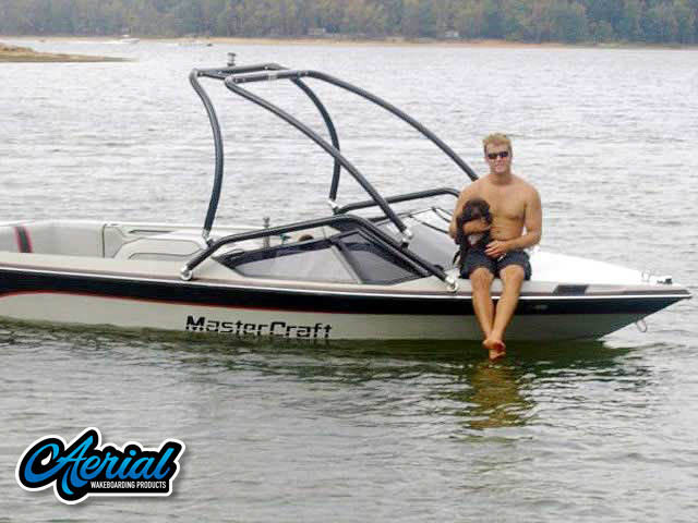 1987 Mastercraft Prostar 190 with Airborne Tower — customer install photo
