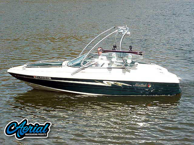 1997 Mariah Shabba 198SE with Airborne Tower — customer install photo