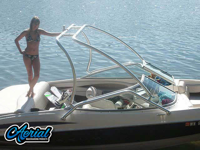 2000 Maxum SR21 with Airborne Tower — customer install photo