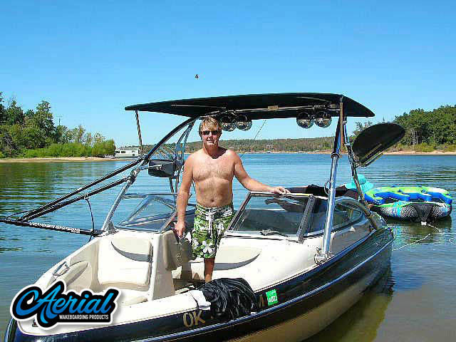 2004 Glastron GX205 with Assault Tower — customer install photo
