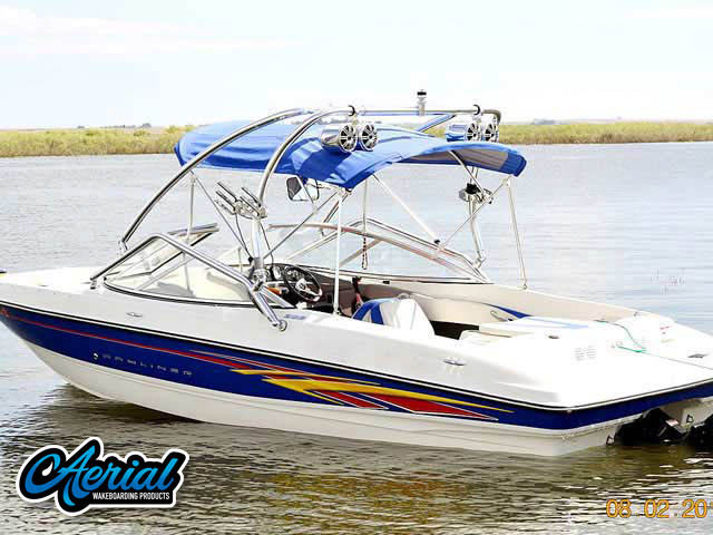 2007 Bayliner with Airborne Tower — customer install photo