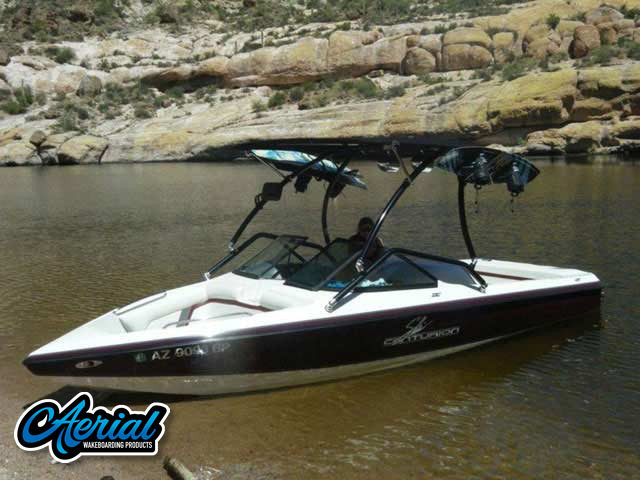 1999 Ski Centurion Bow Rider with Airborne Tower — customer install photo