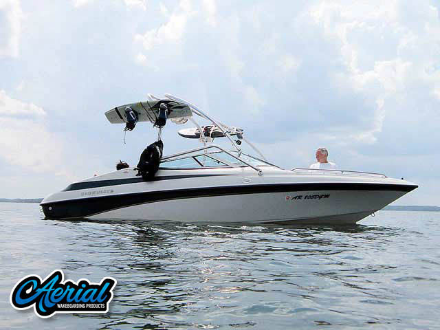 1997 Crownline 202BR with Airborne Tower — customer install photo