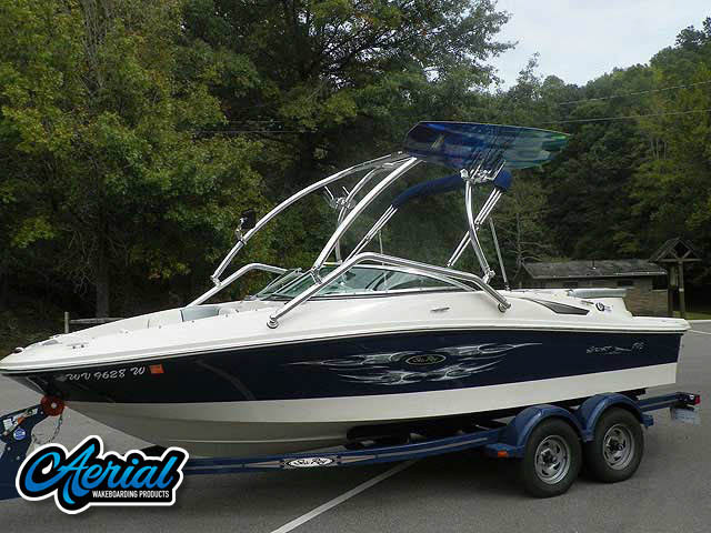 2008 Sea Ray 195 Sport with Airborne Tower — customer install photo