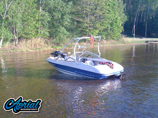 1994 Bayliner Capri 1850 with Airborne Tower — customer install photo