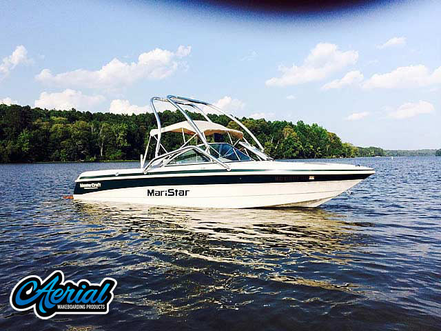 1999 MasterCraft Maristar 205 VRS with Airborne Tower — customer install photo