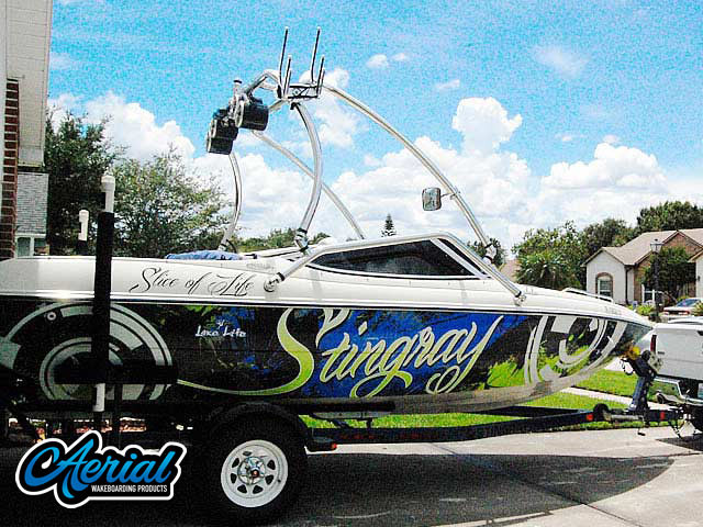 1999 Stingray 190lx with Airborne Tower — customer install photo