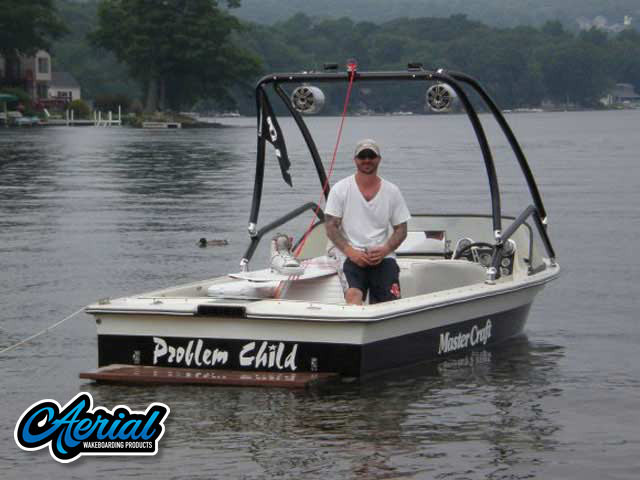 1982 Mastercraft 190 with Airborne Tower — customer install photo
