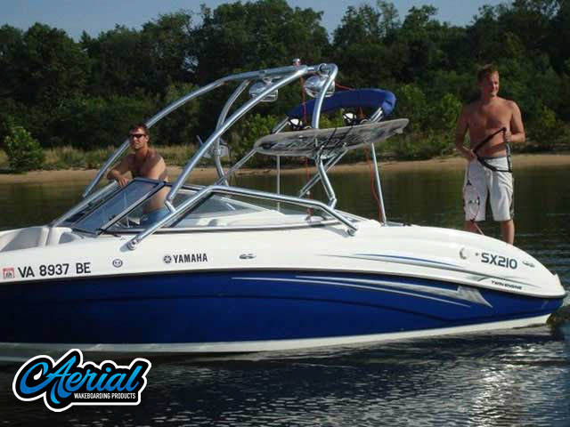 Yamaha with Airborne Tower — customer install photo
