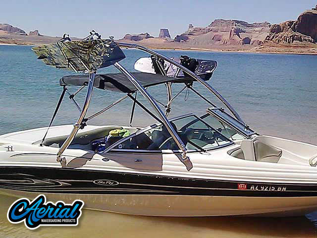 2004 Sea Ray 180 Sport with Ascent Tower — customer install photo
