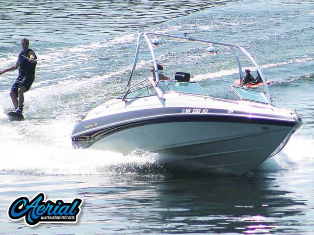 2000 Crownline BR 266 with Airborne Tower — customer install photo