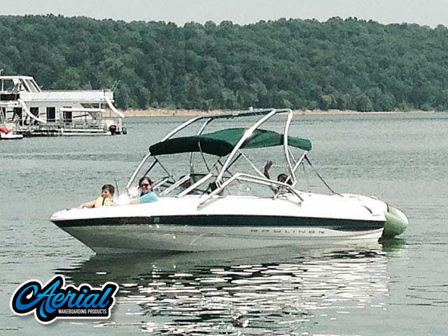 2000 Bayliner Capri 1850 LX with Airborne Tower — customer install photo