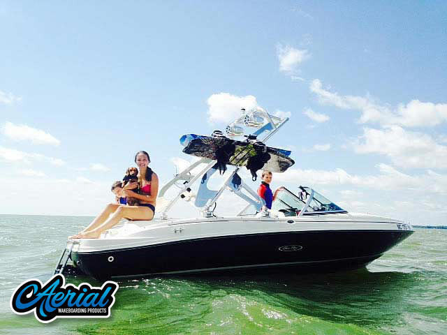 2006 175 Sea Ray with FreeRide Tower — customer install photo