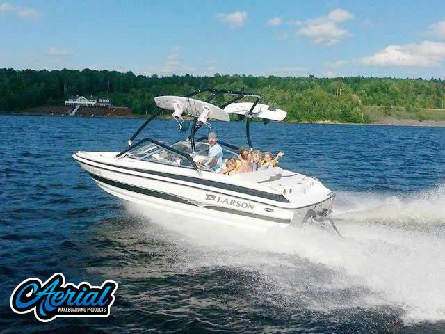 2004 Larson SEi 180 with Airborne Tower — customer install photo
