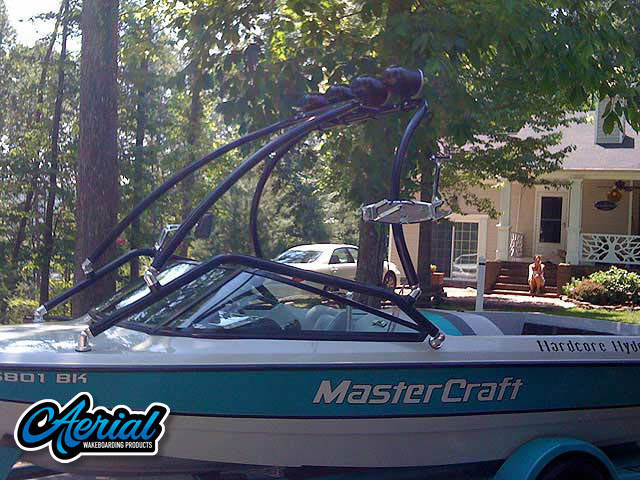 MasterCraft with Airborne Tower — customer install photo