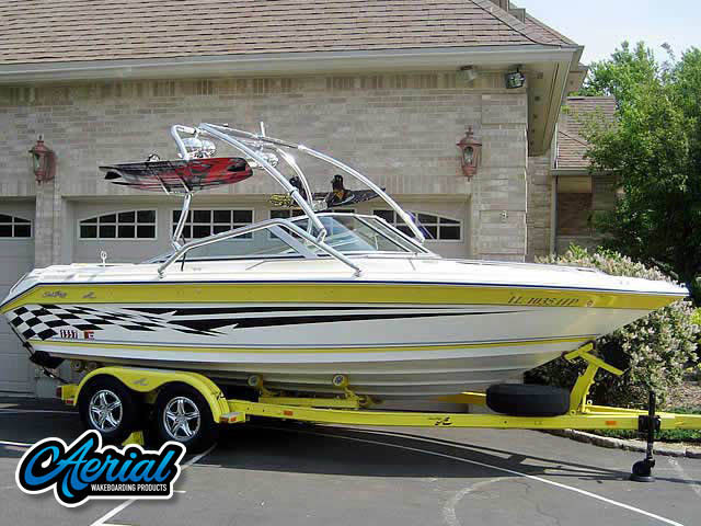 1990 Sea Ray 190 with Airborne Tower — customer install photo