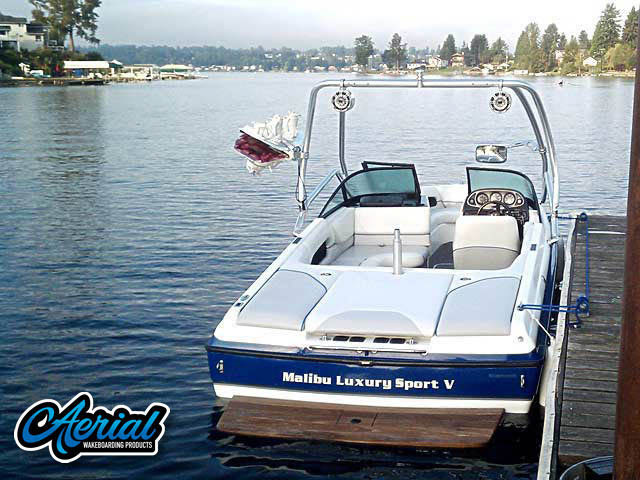 2001 Malibu Sunsetter VLX with Airborne Tower — customer install photo