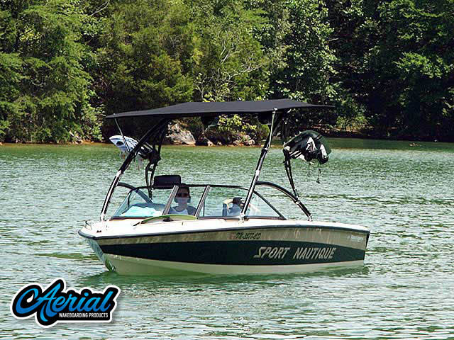 1997 Correct Craft Sport Nautique with Assault Tower — customer install photo