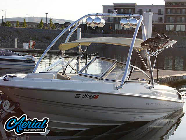 1999 Bayliner Capri with Ascent Tower — customer install photo