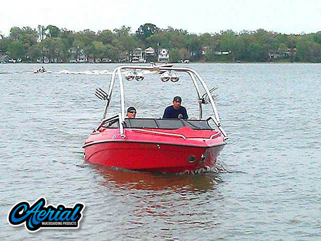 1999 Crownline 182 lpx with Airborne Tower — customer install photo