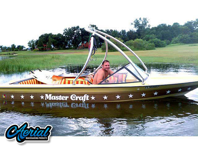 1982 Stars 'N Stripes 190 with Ascent Tower — customer install photo