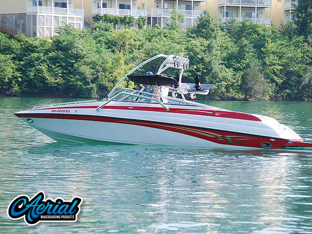 2000 Crownline 248BR with Airborne Tower — customer install photo