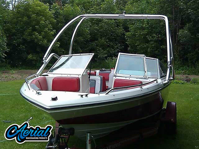 1990 Four Winns Freedom 170 with Airborne Tower — customer install photo