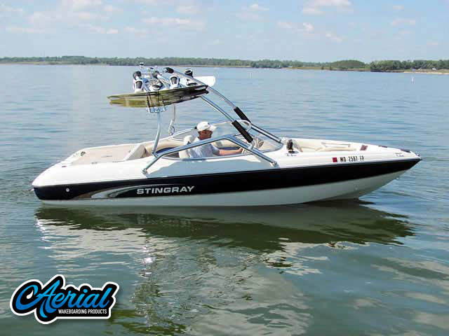 2001 Stingray 190 FS with Airborne Tower — customer install photo