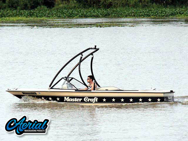 1985 Mastercraft Stars & Stripes with Ascent Tower — customer install photo