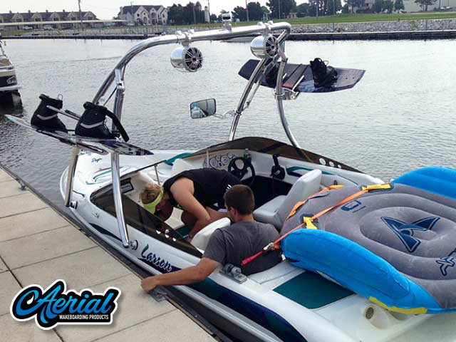 1997 Larson Flyer 176 with Ascent Tower — customer install photo