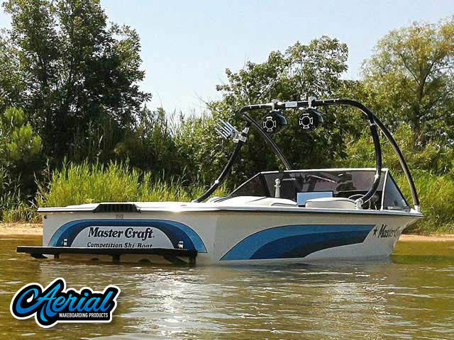 1986 Mastercraft ProStar 190 with Ascent Tower — customer install photo