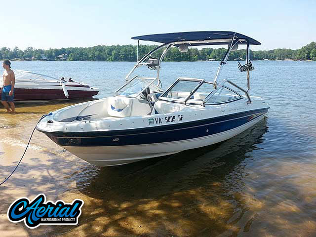 2005 Bayliner 205 with Airborne Tower — customer install photo