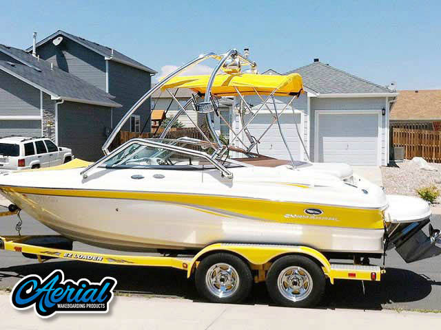2005 Chaparral 190 SSI with Airborne Tower — customer install photo