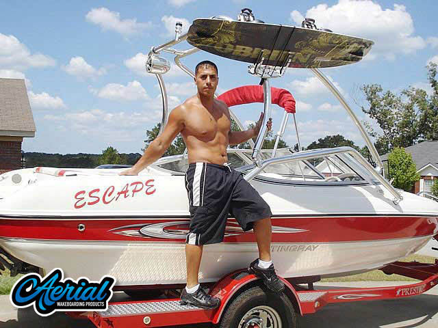 2008 185LS Stingray with Airborne Tower — customer install photo