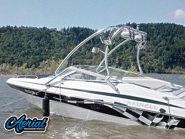 2006 Reinell 200LSE with Airborne Tower — customer install photo