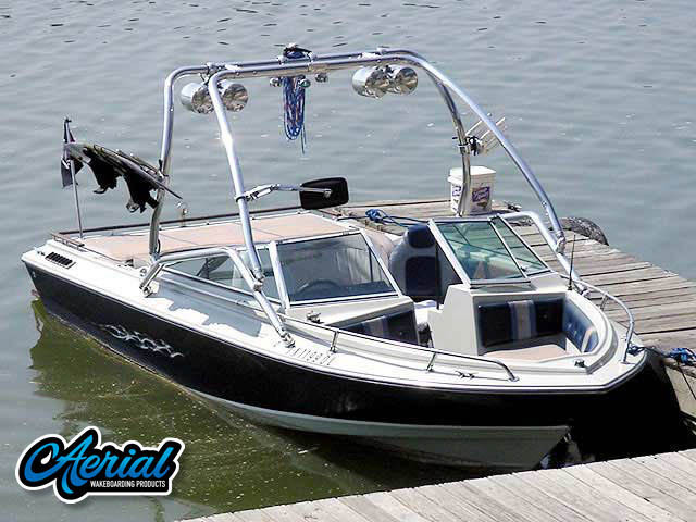 1984 Four Winns Horizon with Airborne Tower — customer install photo