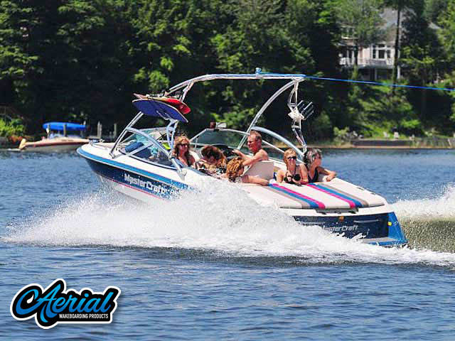 1994 Mastercraft 225VRS with Assault Tower — customer install photo