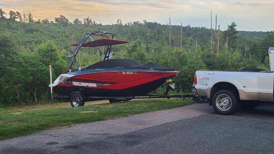 2019 Scarab 215 ID with FreeRide Wakeboard Tower