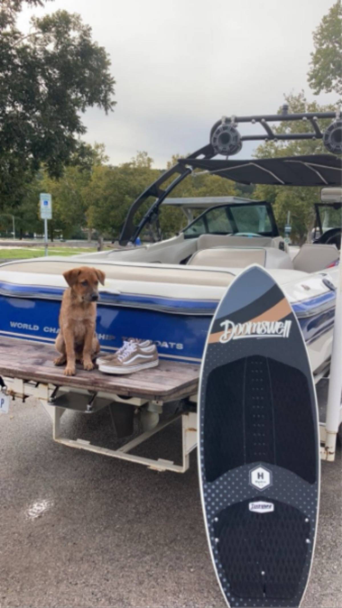 1997 Ski Centurion with FreeRide Wakeboard Tower