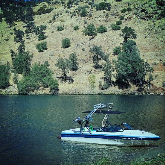 1996 Malibu Sunsetter LX with FreeRide Wakeboard Tower