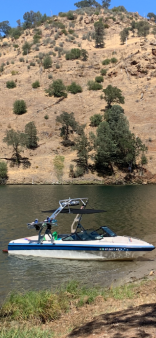 1996 Malibu Sunsetter LX with FreeRide Wakeboard Tower