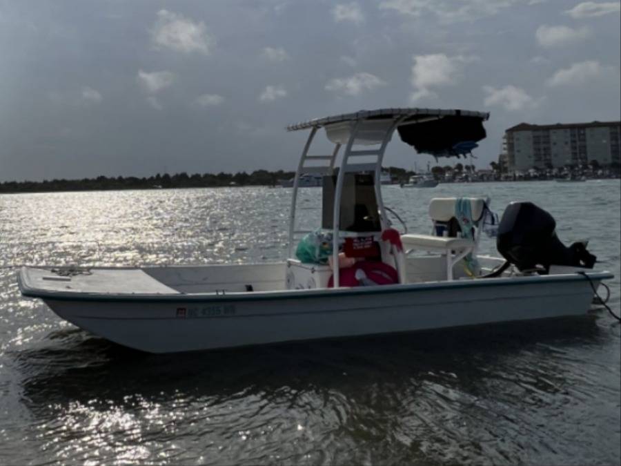 1997 Southern Skimmer with SG300 Boat T-Top, customer install photo