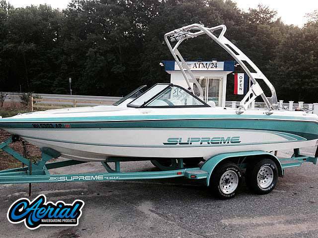1991 Ski Supreme with FreeRide Wakeboard Tower