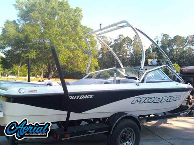 2007 Moomba Outback with Airborne 2.0 Wakeboard Tower — customer install photo