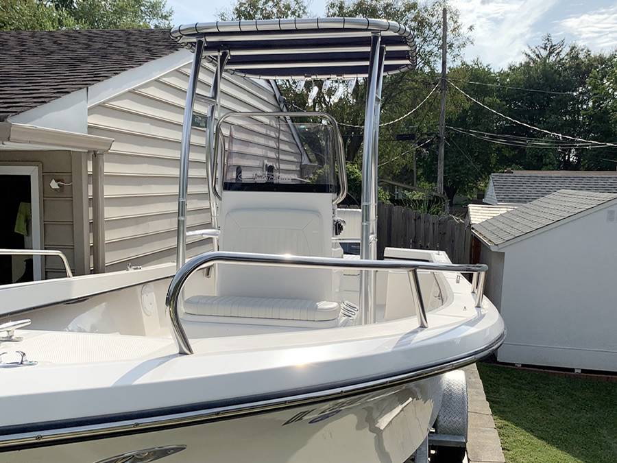 2019 May-Craft 1900 with SG300 Boat T-Top