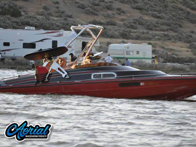 1977 Cordova with FreeRide Wakeboard Tower