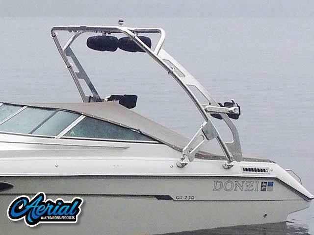 1990 Donzi GT230 refurb with FreeRide Wakeboard Tower