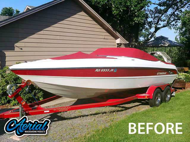 2002 Stingray LX230 with Assault Wakeboard Tower