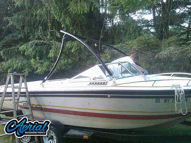 1988 Supra Sun Sport with Ascent Wakeboard Tower — customer install photo