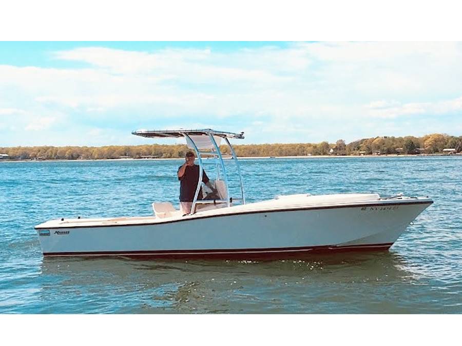 1975 Mako CC 23 I/O with SG300 Boat T-Top
